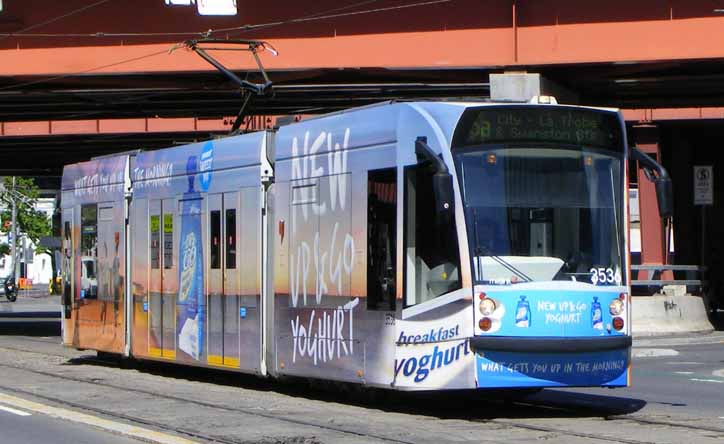 Yarra Trams Up & Go Yoghurt Siemens Combino 3536